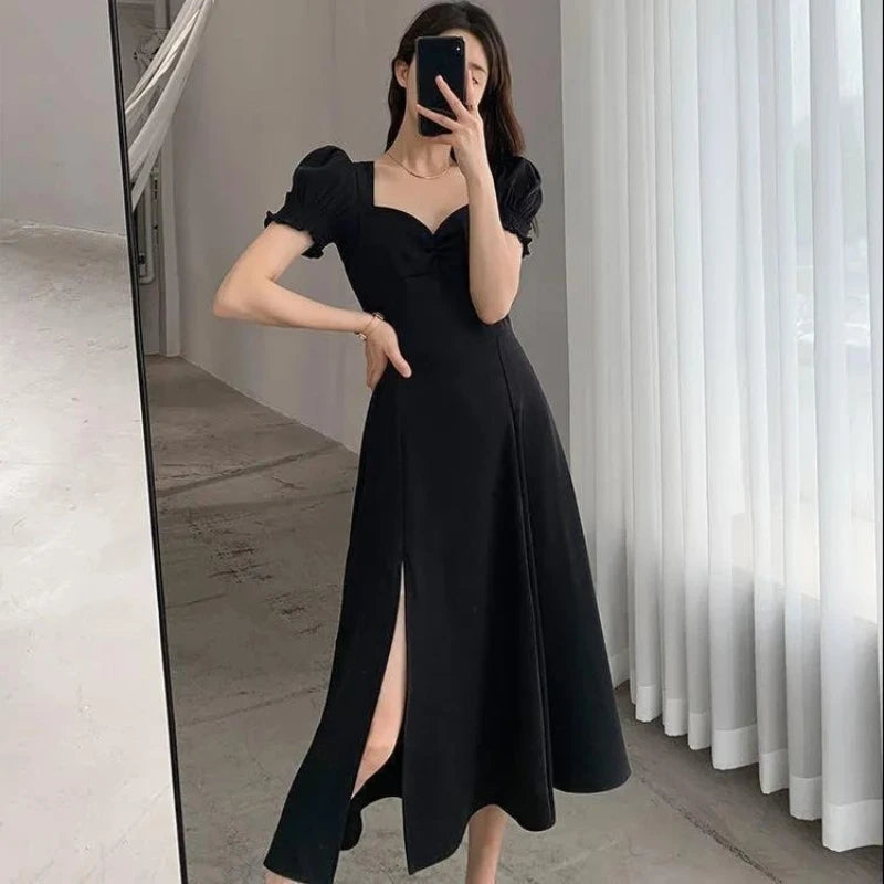 Lunora Puff Slit™ Dress