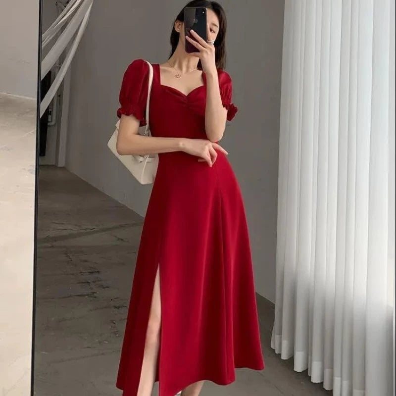 Lunora Puff Slit™ Dress