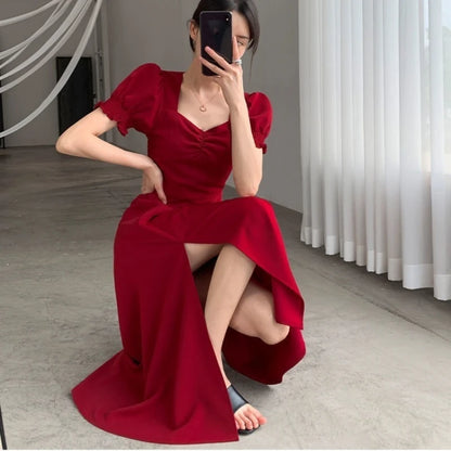 Lunora Puff Slit™ Dress