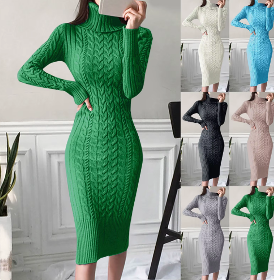 LunoraTurtleneck™ Dresses